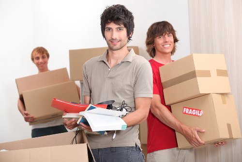 Furniture removals support in Elephant and Castle near modern flats and busy roads