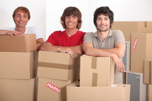 Residential move with a van for apartment and flat relocations